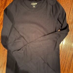 J. Crew Midnight Long Sleeve Top